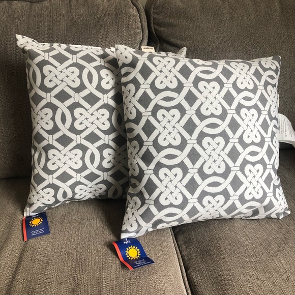 Pier 1 Accents 2 Pier Imports Indooroutdoor Pillow Nwt Poshmark